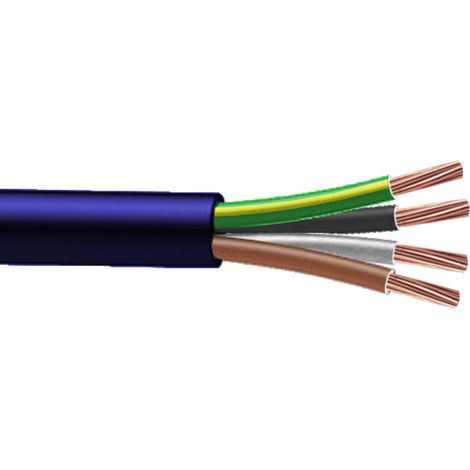 Cable FR-N1X6G3 sans halogène 4G6mm² (minimum 10m)