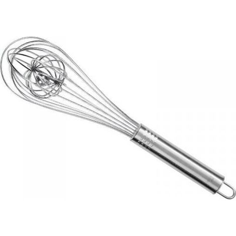 Fouet - Inox - Acier inox 18/8 - 28cm - Compatible lave-vaisselle