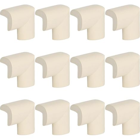 SHINING HOUSE Lot de 12 protections d'angle de table en éponge pour enfants - Protection d'angle de meuble - Protection d'angle de table - Éponges de protection d'angle de table