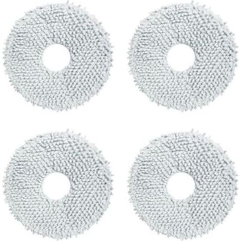 YUIT-Lot de 4 lingettes microfibre compatibles Dreame Bot L10s Ultra, accessoires nettoyage robot aspirateur laveur (1/3)