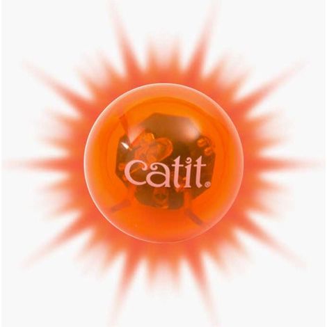 Pelota con luz para gatos Catit Senses Fireball (1/5)