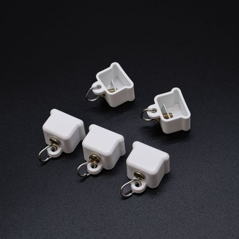 1.21.4cm curtain track end caps, curved track end caps, old-style square track and I-beam track end caps (15 pieces) (1/5)