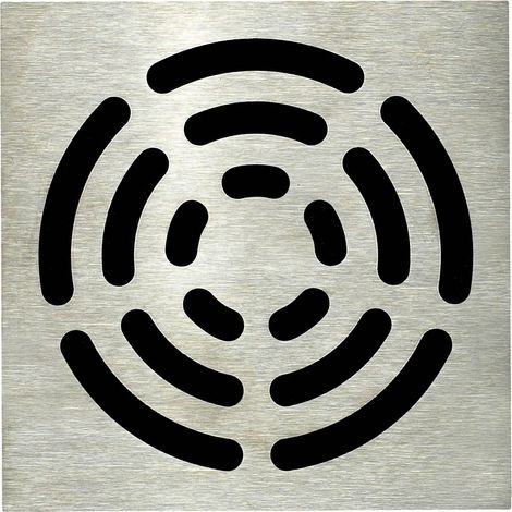 Griglia quadrata 130x130mm Target per isotanche classic pro (1/2)