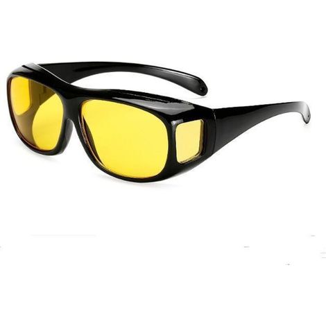 Lunettes de vision nocturne pour conducteur Porteur de lunettes Lunettes de vision nocturne polarisées Lunettes de conduite nocturne HD Vision Ultra Spécifications