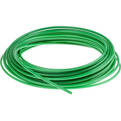 Tuyau à air RS PRO, 6mm x 4.5mm x 30m Vert en Nylon ( Prix pour Bobine de 30 Mètres ) (1/2)