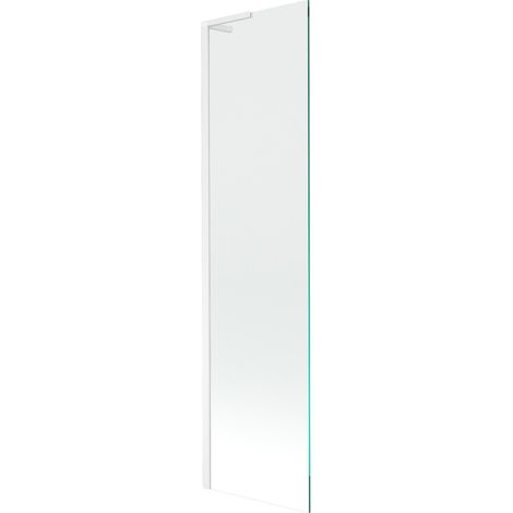 Mexen Next L écran de baignoire 1 volet 50 x 150 cm, transparent, blanc - 895-050-000-03-00-20
