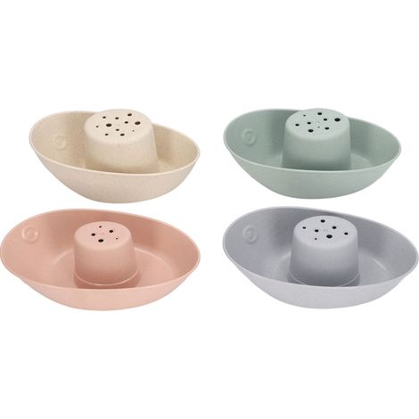 4 pièces Bateaux de Bain Empilables Jouets Flottants Éducatifs pour Enfants (1/5)