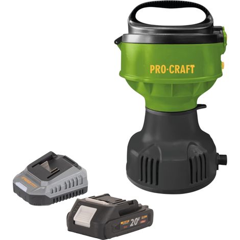Pompa galleggiante a batteria Procraft CPN22bb 20 V 3200 l/h + 1x batteria 2,0 Ah + caricabatteria