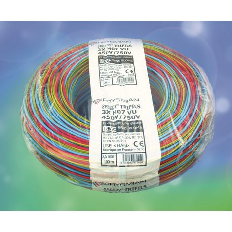 Speedy Trifils H07 Vu 3x1,5mm2