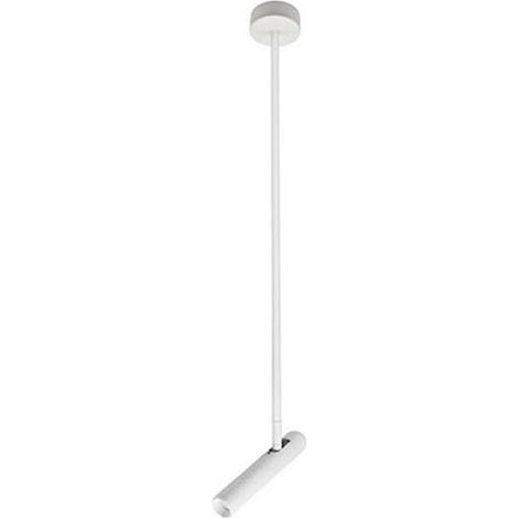 Suspension Luminaire LED 4,2W Blanc Sablé ZAMBELIS - Blanc chaud - 3000K (1/2)