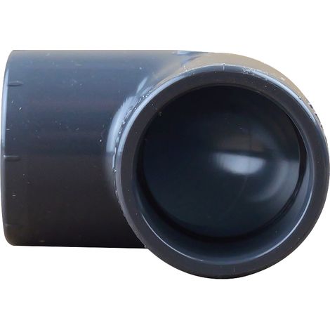 COUDE PVC PRESSION NF 90° FF à coller - Ø20 - PLASSON (1/3)