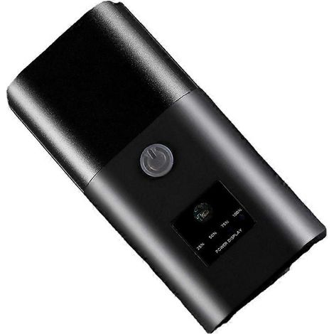Lampe frontale de vélo 1000 lumens 4000 mAh avec batterie externe intégrée et fixation au guidon (1/4)