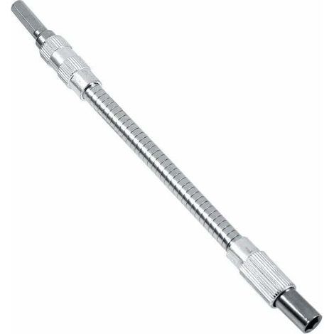 Schraubendreher-Bithalter, flexible Schraubendreherstangen, magnetische Schraubendreher-Bithalterverlängerung, 6,35-mm-Verlängerung, flexible Stange, 20 cm