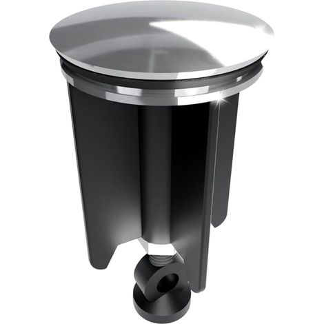 Bouchon Lavabo Salle de Bain 40 mm, Chromé-Bonde Lavabo, Bouchon de Lavabo Universel, Bonde Lavabo Salle de Bain Lavabo et Bidet- Bouchon de Baignoire et de Vidange (1/5)