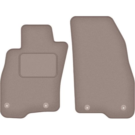 Tappetini anteriori per: Fiat Punto 12' hatchback (2012-2018) beige (1/5)