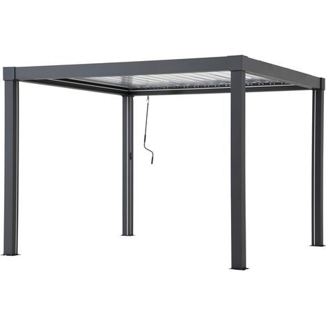 Multi Pergola MATTERHORN - 306cm x 306cm, antracite