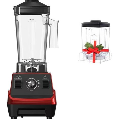 Mixeur à Smoothie, 1800W de Puissance, Système à Double Jarre, G5001 ROUGE, eu stekker-a (1/2)