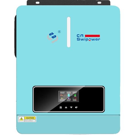 Onduleur Solaire, Contrôleur MPPT Intégré, Système de Sauvegarde Domestique, SRC-7000VA-2, 48V, 230V (1/2)