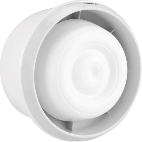 Sirène d'alarme feu 90 dB – Classe B – IP42 – IK07 – Pose saillie pour espaces confinés – URA