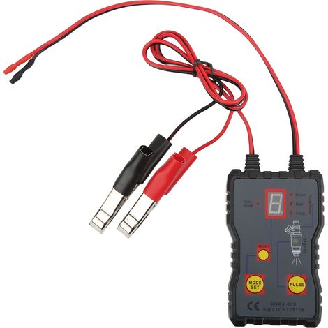 Testeur d'injecteurs de carburant automobile à 4 modes, outil de diagnostic du système de pression de carburant (1/5)