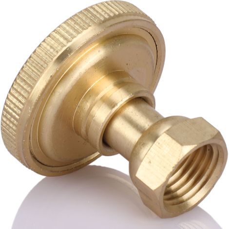 Buse de Jardin en Cuivre G3/8 à Filetage Intérieur, Tête Droite 8 Trou pour Irrigation Agricole