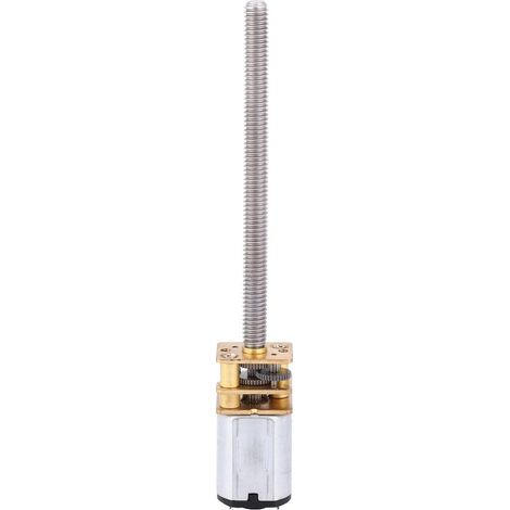 N20 12GAN20-30 Getriebemotor mit M4x55mm Schneckengetriebe, 6V, robustes Untersetzungsgetriebe für präzise DIY-Projekte und kompakte mechanische Anwendungen (1/5)