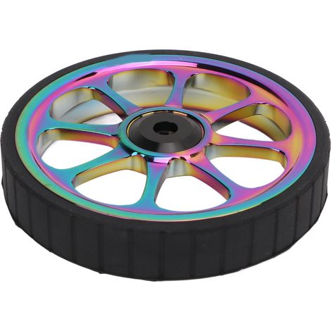 Easy Wheel Faltrad aus Aluminiumlegierung, 82 mm, vergrößertes Lager, kompatibel mit dem Brompton 3sixty Faltrad, Farbe (1/5)
