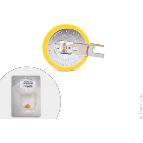 Panasonic - Pile bouton lithium blister CR1632/V1AN PANASONIC 3V 140mAh (1/4)