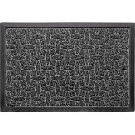 Alfombra de goma para entrada exterior de 40 x 60 cm.