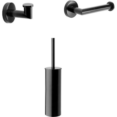 Ensemble d'accessoires DARK noir mat (1/4)