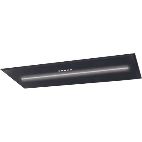 CAPPA BLOCK LINE – cm 72 – Nero Zincato - 800 m3/h