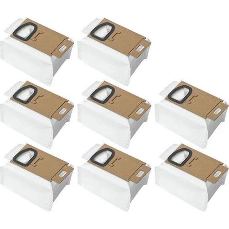 Filiyano-Sacs en tissu non tissé pour aspirateur Xiaomi Roborock H7/H6, accessoires de rechange professionnels (1/5)