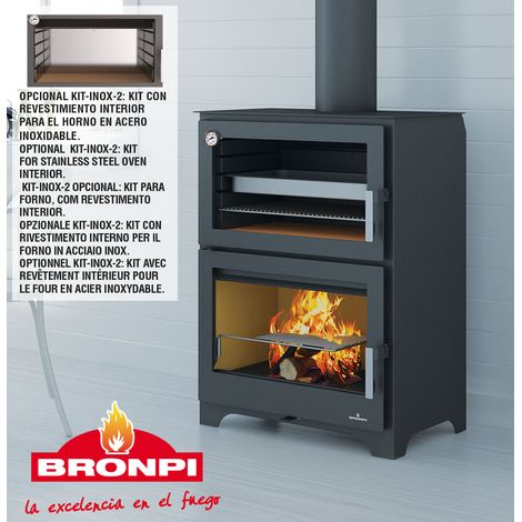 Poêle à bois MURANO - 14kw (1/5)