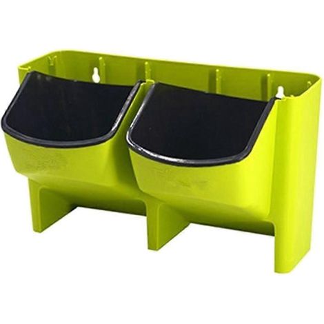 Farben Selbstbewässernder Pflanzkübel für den Außenbereich, vertikaler Garten, Wandhängepflanztopf, Blumentopf aus Kunststoff-Green (1/5)