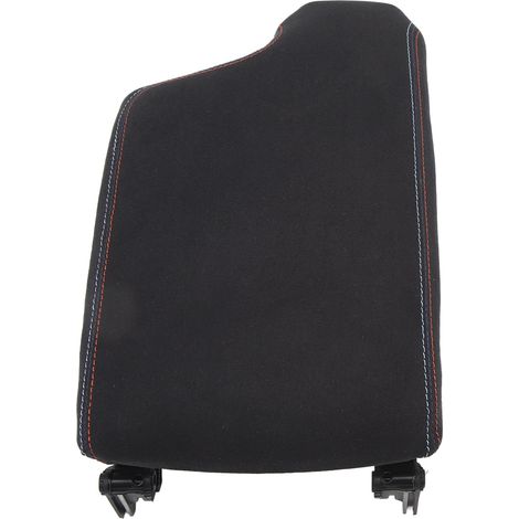 Mittelarmlehnenabdeckung 9134486 Schwarz Komfortable und elegante Haptik, Schutzhülle für die Mittelarmlehne des BMW 3er E90 E92 (1/5)