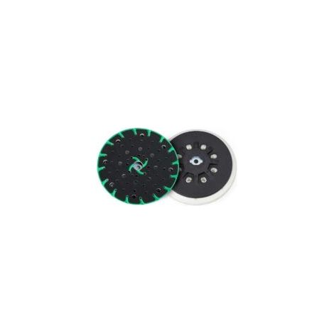 Plateau ponceuse 150 mm avec aspiration de poussière - Filetage de raccordement M8 - remplacement du festool plateau ponceuse, compatible avec le ponceuse excentrique 150mm bosch makita etc - Crezuo