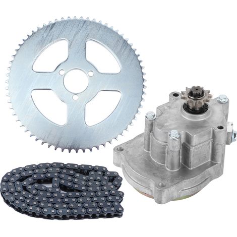 Kit embrayage, tambour, boîte de vitesses, pignon et chaîne T8F pour karting, mini-moto et moto cross Ty Rod II 33cc, 43cc et 49cc (1/5)