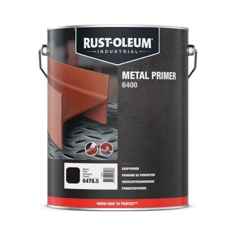 Primaire de production 6400 - 5 L - noir - RUST-OLEUM