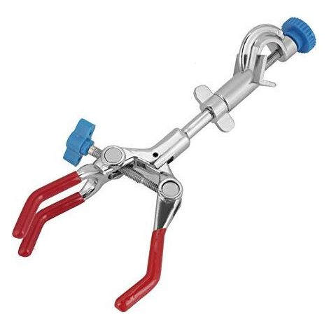 Pince de laboratoire FTVOGUE, pince d'extension pivotante réglable à trois broches, pince à piston pour utilisation en laboratoire industriel (1/5)