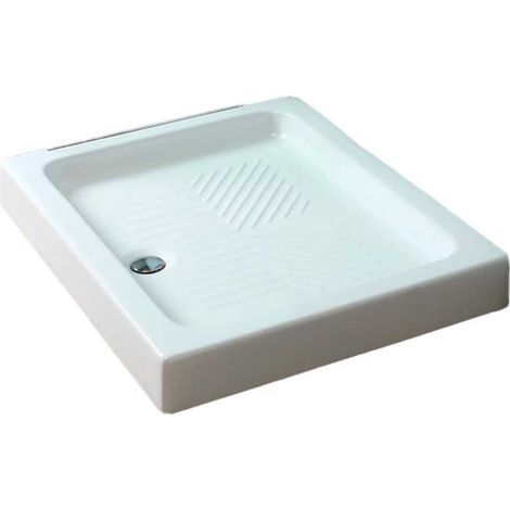 RECHTECKIGE DUSCHWANNE 72 x 90 x H.10 cm