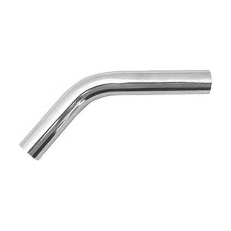 TUYAU D'ÉVACUATION WC À 45° SANS ROSACE   TYPE LUX Dimensions : Diamètre 30 mm