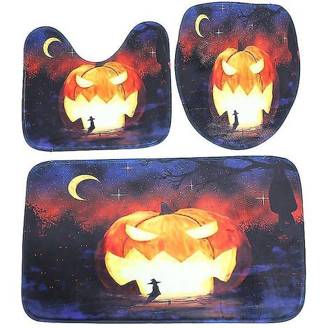 1 Set Halloween-Badematte für Halloween-Dekorationen