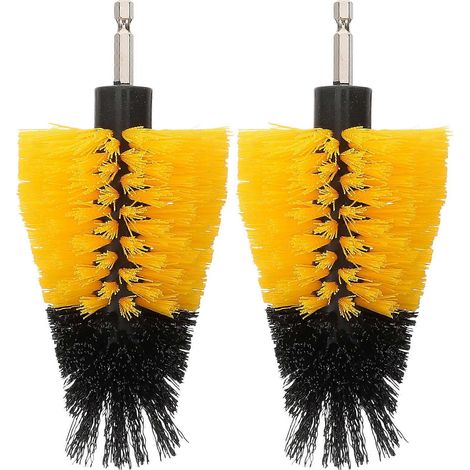 Lot de 2 brosses de nettoyage pour perceuse-17.00X7.00X7.00CM (1/4)