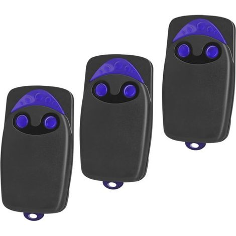 Juego de 2 mandos a distancia compatibles con NICE FLOR-S FLO2R-S  2 botones, 433,92 MHz (1/5)