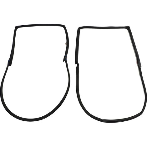 TIKATARER Joint de Porte Avant, 2 Pièces, Kit de Joint d'étanchéité pour Porte Avant, Joint de Porte Coupe-froid, Joint de Porte de Voiture, Coupe-vent en Caoutchouc 55395274AW, Joint. (1/5)