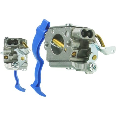 Lot de 2 Pièce carburateur compatible Husqvarna 125B – C1Q W37 MP114F 2, 125BX 125BVX, souffleur (1/4)
