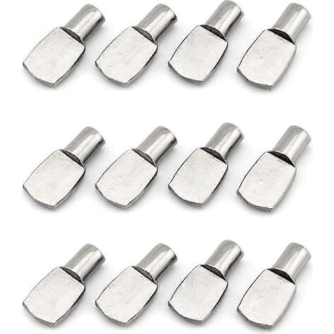 30 supports d'étagère de 7 mm en forme de cuillère pour meubles et placards (1/5)