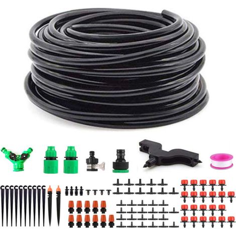 Garden drip irrigation system, Automatic watering kits by Micro spray, atomization 40m/1574.8 inches. (1/5)