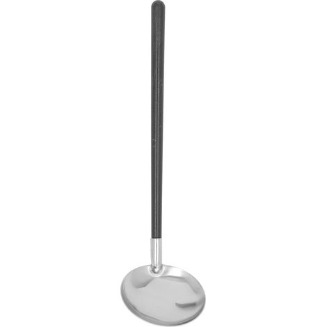 Louche à fondue en acier inoxydable avec isolation thermique anti-brûlure et longue poignée (1/5)