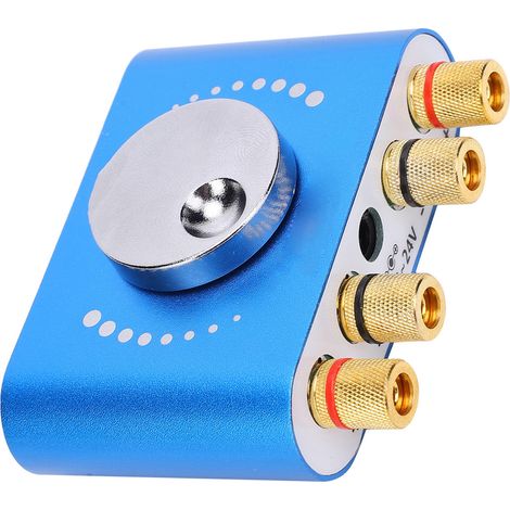 Bluetooth-Leistungsverstärker 20W+20W 2-Kanal Stereo-Digitallautsprecher-Audioplayer DC8-24V (1/5)